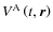 $V^{\rm A}\left(t,\vec r\right)$