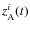$z_{\rm A}^i(t)$