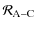 $\displaystyle {\mathcal R}_{{\rm A}-{\rm C}}$
