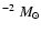 $^{-2}~M_{{\odot}}$