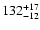 $132^{\rm +17}_{-12}$