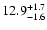 $12.9^{\rm +1.7}_{-1.6}$