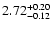 $\rm 2.72^{+0.20}_{-0.12}$