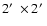 $2\hbox{$^\prime$ }\times2\hbox{$^\prime$ }$
