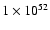$1 \times 10^{52}$