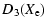 $\displaystyle D_3(X_{\rm e})$