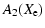 $\displaystyle A_2(X_{\rm e})$