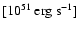 $[10^{51}~{\rm erg}~{\rm s^{-1}}]$