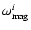 $\omega_{\rm mag}^{i}$