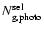 $N_{\rm g,photo}^{\rm sel}$