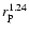 $r_{\rm p} ^{1.24}$