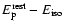 $E_{\rm p}^{\rm rest}-E_{\rm iso}$