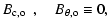 $\displaystyle B_{\rm c,o} ~~, \quad B_{\theta, {\rm o}} \equiv 0
,$