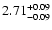 $2.71_{\rm -0.09}^{+0.09}$