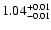 $ 1.04_{\rm -0.01}^{+0.01}$