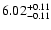 $6.02_{\rm -0.11}^{+0.11}$