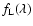 $f_{\rm L}(\lambda)$