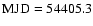 ${\rm MJD} = 54405.3$