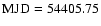 ${\rm MJD} = 54405.75$