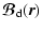 $\displaystyle \vec{\mathcal{B}}_{\rm d}(\vec{r})$