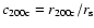 $c_{\rm 200c} = r_{\rm 200c}/r_{\rm s}$