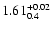 $\rm 1.61^{+0.02}_{0.4}$