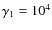 $\gamma _1=10^4$