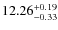 $12.26_{-0.33}^{\rm +0.19}$