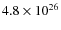 $4.8\times 10^{26}$
