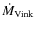$\dot{M}_{\rm Vink}$