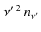 $\left .\nu '\right .^{2} n_{\nu '}$