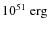 $10^{51}~{\rm erg}$