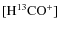 \ensuremath{{\rm [H^{13}CO^+]}}