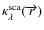 $\kappa^{{\rm sca}}_\lambda(\overrightarrow{r})$