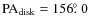 $\ensuremath{{\rm PA_{disk}}} =156\hbox{$.\!\!^\circ$ }0$