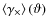 $\left\langle{\gamma_\times}\right\rangle(\vartheta)$