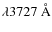 $\lambda 3727~\AA$