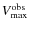 $ {\it V}_{ {\max}}^{\rm {obs}}$