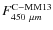$F^{\rm C-MM13}_{450~\mu m}$