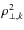 $\rho_{\bot,k}^{2}$