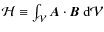 $\mathcal
H\equiv\int_\mathcal V {\vec A}\cdot{\vec B}~{\rm d}\mathcal V$