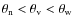 $\theta_{\rm n}<\theta_{\rm v}<\theta_{\rm w}$