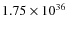 $1.75\times 10^{36}$