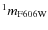 $^{1} m_{\rm F606W}$