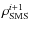 $\rho_{\rm SMS}^{i+1}$