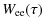 $\displaystyle W_{\rm ee}(\tau)$