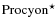 ${\rm Procyon^{\star}}$