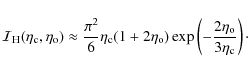 \begin{displaymath}%
{\cal I}_{{\rm H}}(\eta_{{\rm c}},\eta_{{\rm o}})\approx
...
...\exp\left(-\frac{2\eta_{{\rm o}}}{3\eta_{{\rm c}}}\right)\cdot
\end{displaymath}