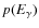 $p(E_{{\rm\gamma }})$