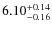 $\rm 6.10_{-0.16}^{+0.14}$